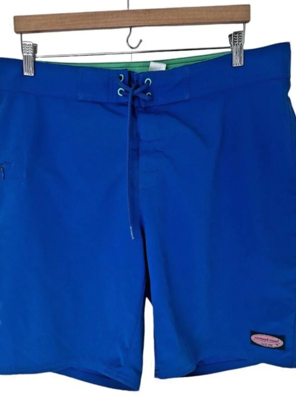 Vineyard Vines Swim Trunks Men's size 38 Blue Bathing Suit Board Shorts